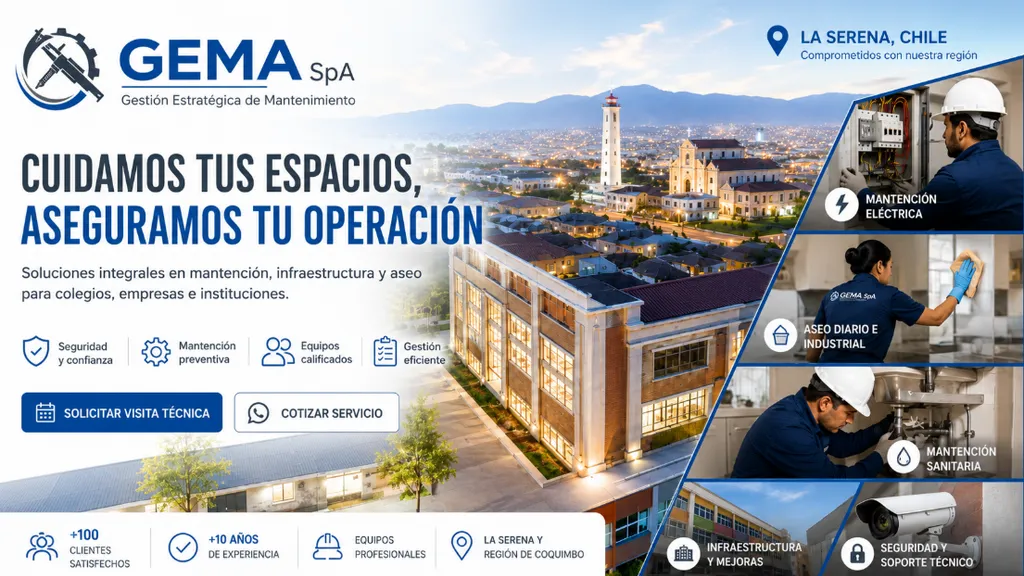 GEMA Mantenimiento de Infraestructura y Gestión de Activos